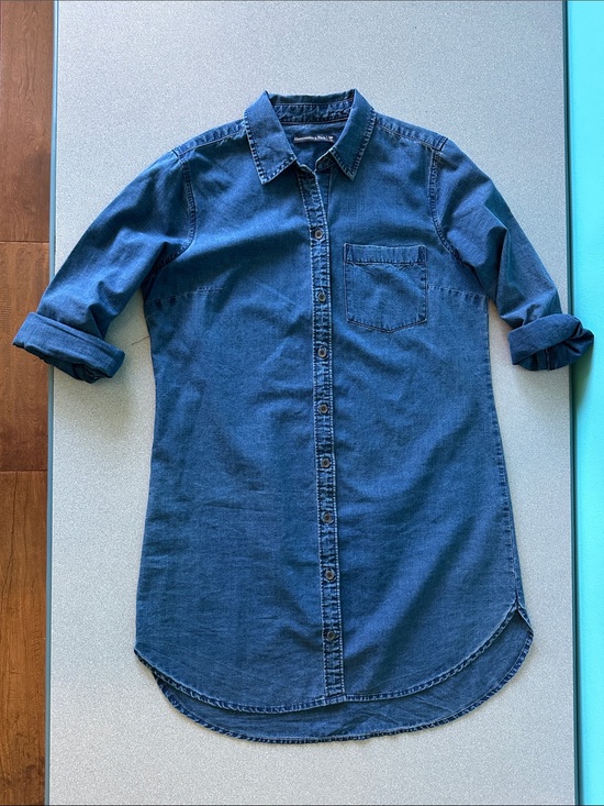 Abercrombie & Fitch Dresses & Skirts - ABERCROMBIE & FITCH | MEDIUM PETITE | DENIM DRESS